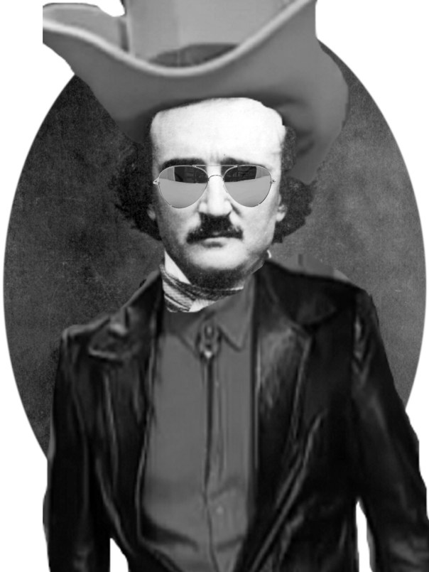 Edgar Allan Poe as Burt Reynolds