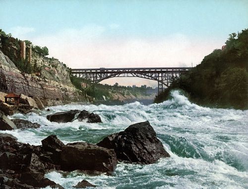 bridge river rapids whirlpool